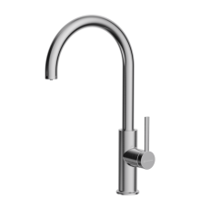 Смеситель для кухни Omoikiri Okawa 2 Plus BN с подключением фильтра нержавеющая сталь 4994549