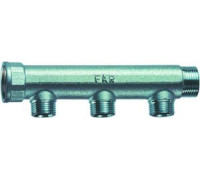 Коллектор нерегулируемый FAR 1 ВР-НР 3 отвода 1/2 НР межосевое 50 мм FK 3675 112