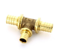 Тройник надвижной REHAU RAUTITAN RX 25х20х20 мм бронза 1377744