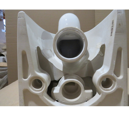 Уценка. Унитаз подвесной безободковый GSI Modo 520х370 мм белый глянцевый 981611_УЦ/13