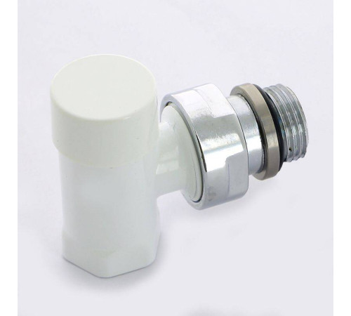 Вентиль обратный Carlo Poletti Compact угловой НВ 1/2 белый V150410E