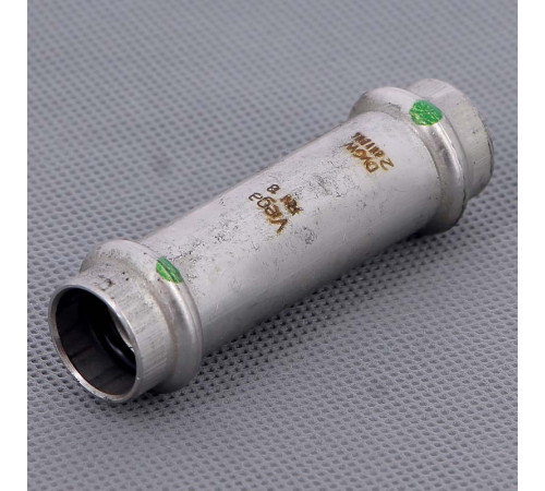 Муфта надвижная пресс Viega Sanpress Inox нержавеющая сталь 18 мм 436384