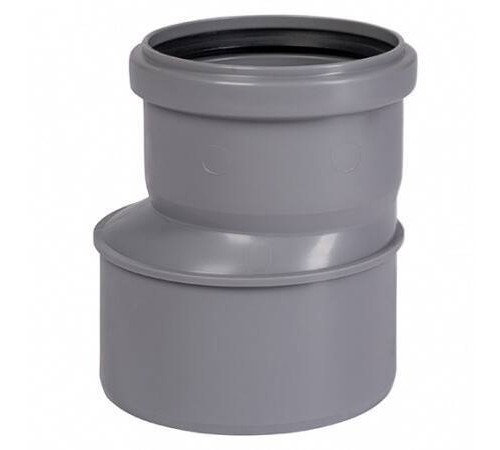 Редукция канализационная Ostendorf HT HTR 160/110 мм RAL 7037 117710