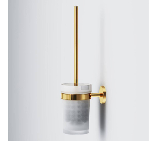 Стойка с ершиком для туалета AM.PM X-Joy золото A85A33399