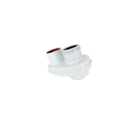 Адаптер раздельный Бинокль Royal Thermo 60/100 - 80/80 мм TR.8001C