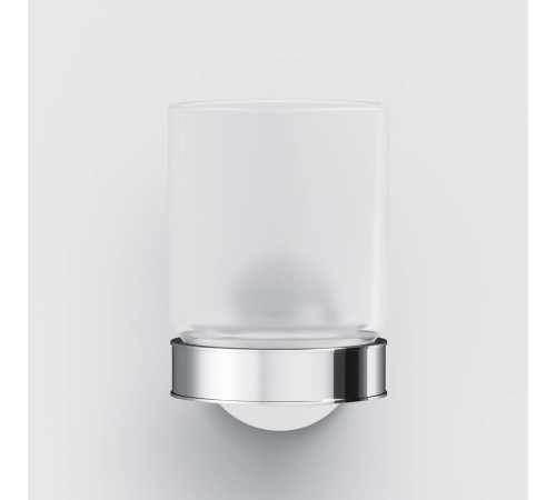 Стакан стеклянный с настенным держателем AM.PM X-Joy A85A34300