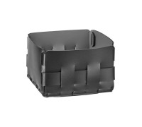 Корзинка ADJ Mini Bottega 19x19x13 см черный/серый 1019.01/03