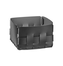 Корзинка ADJ Mini Bottega 19x19x13 см черный/серый 1019.01/03