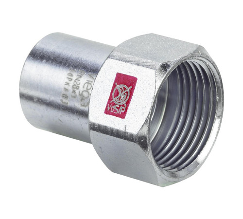 Переходник Viega Prestabo 22 мм x 3/4 внутренняя резьба нелегированная сталь 559175