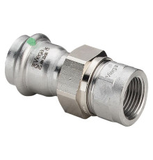 Переходник Viega Sanpress Inox 28 мм х 3/4 внутренняя резьба вставной 437527