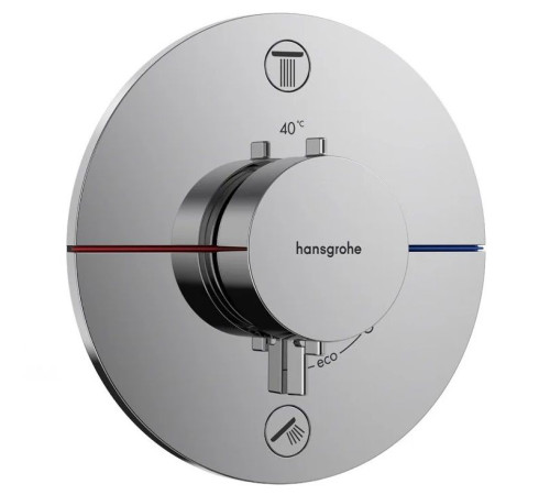 Термостат Hansgrohe ShowerSelect Comfort S для 2 потребителей скрытый монтаж 15554000