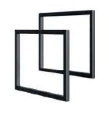 Комплект ножек для тумбы AQUANET Fargo 60 см 40х250х380 мм FRGN380