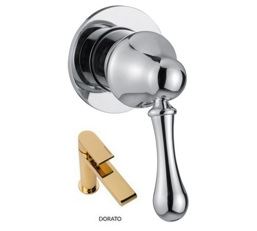 Смеситель для душа Boheme Maya скрытого монтажа золото BN.MAY-8930DO