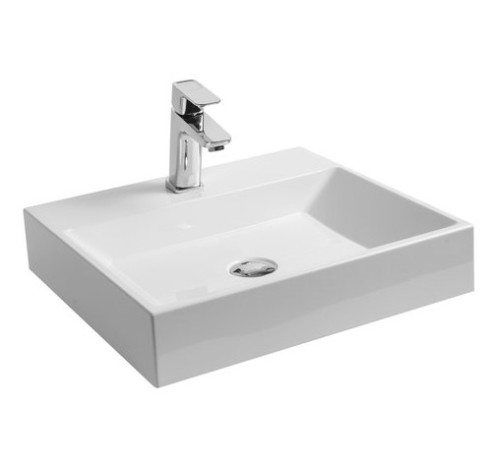 Умывальник RAVAK Natural 500 500x450 мм белый без перелива XJO01250000
