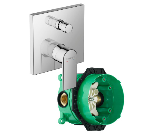 Смеситель для ванны hansgrohe Vernis Shape комплект 71468000/01800180 71468000S