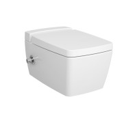 Унитаз-биде подвесной безободковый VitrA Metropole Rim-Ex 56 см VitrAflush VitrAfresh 7672B003-1687