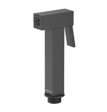 Гигиеническая лейка Aquanet матовый черный AQ2058MB