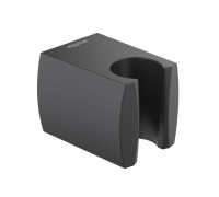 Держатель ручного душа Aquanet матовый черный AQ2403MB
