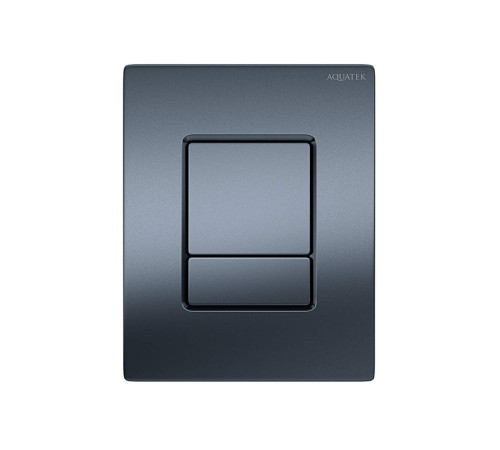 Панель смыва Berges Pneumo N оружейная сталь PNN-0000004