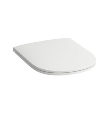 Сиденье для унитаза Laufen LUA тонкое с микролифтом белый глянец 8.9108.3.000.000.1