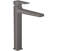 Смеситель для раковины Hansgrohe Metropol 260 однорычажный для раковины-чаши шлифованный черный хром 32512340