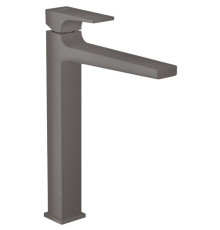Смеситель для раковины Hansgrohe Metropol 260 однорычажный для раковины-чаши шлифованный черный хром 32512340