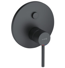 Смеситель для душа Kludi Bozz на 2 потребителя внешняя часть черный матовый 386593976