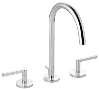 Смеситель для раковины Kludi Nova Fonte Puristic на 3 отверстия комплект 201430515