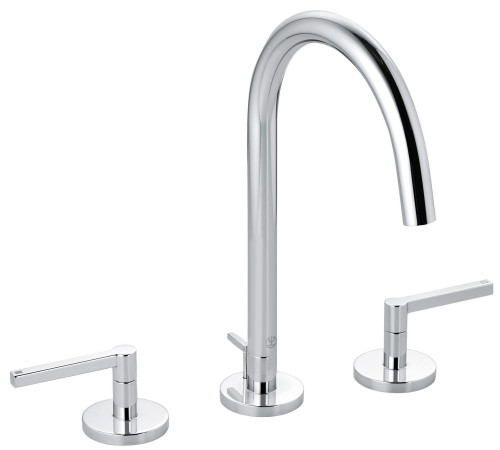 Смеситель для раковины Kludi Nova Fonte Puristic на 3 отверстия комплект 201430515