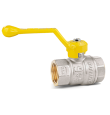 Кран шаровой латунный LD Pride 47.15.В-В.Р GAS Ду 15 Ру 40 вн-вн рычаг 47.15.В-В.Р GAS