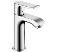 Смеситель для раковины Hansgrohe Metris 100 без сливного гарнитура 31186000