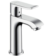 Смеситель для раковины Hansgrohe Metris 100 без сливного гарнитура 31186000