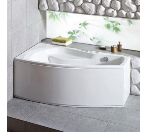 Ванна акриловая асимметричная Triton Майорка XL 160х95 см левосторонняя белая 1.WH11.1.991