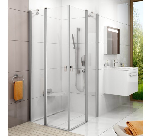 Душевая дверь RAVAK Chrome CRV2-100 блестящий Transparent 1QVA0C00Z1