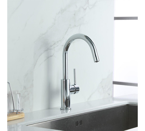 Смеситель для кухни Lemark Comfort с подключением к фильтру хром LM3073C