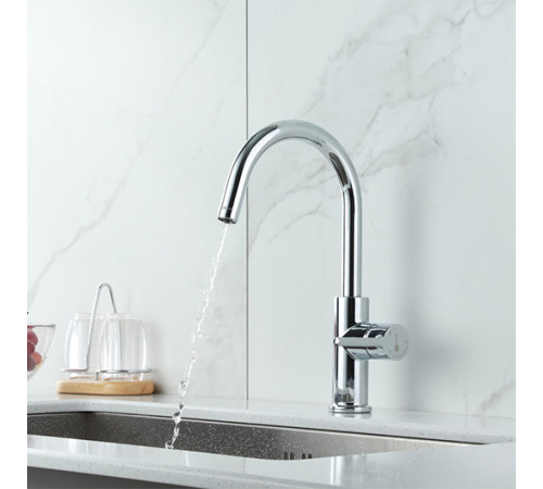 Смеситель для кухни Lemark Comfort с подключением к фильтру хром LM3073C