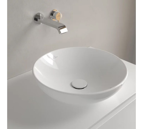 Раковина накладная Villeroy & Boch Loop & Friends 420 мм TitanCeram Альпийский белый 4A460001