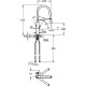 Смеситель для кухонной мойки GROHE Concetto с профессиональной лейкой хром 31491000