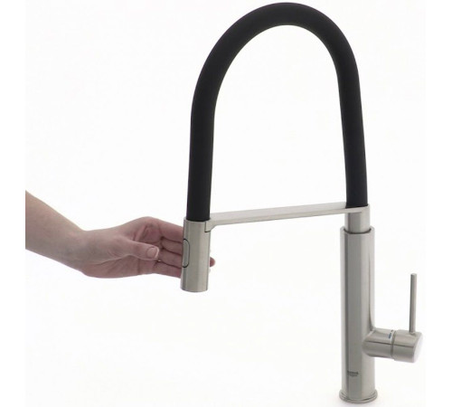 Смеситель для кухонной мойки GROHE Concetto с профессиональной лейкой хром 31491000