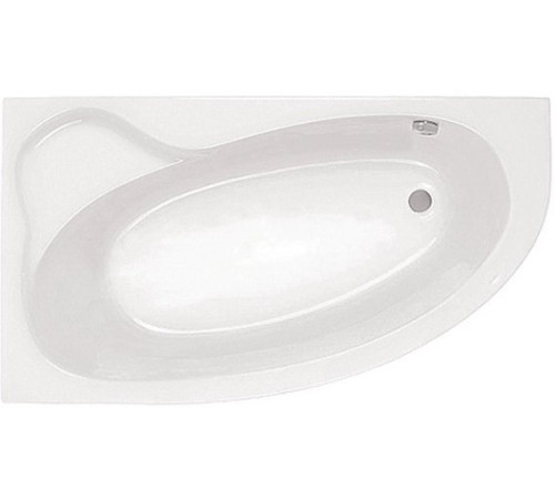 Ванна акриловая асимметричная Triton Эдера 170х110 см левосторонняя белая 1.WH11.1.995