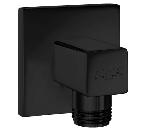 Шланговое подсоединение E.C.A. Elea матовый черный 102126388C1EX