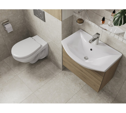 Комплект инсталляция с унитазом Santek Альфа комфорт сиденье микролифт панель хром 1.3816.4.S00.00B.0