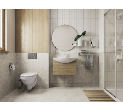 Комплект инсталляция с унитазом Santek Альфа комфорт сиденье микролифт панель хром 1.3816.4.S00.00B.0