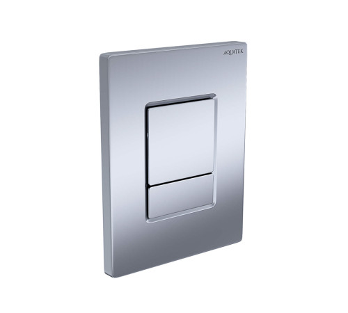 Панель смыва Berges Pneumo N хром матовая PNN-0000003