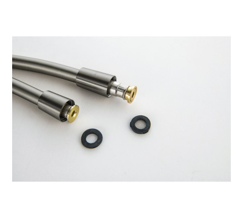 Шланг для душа Aquanet 120 см ПВХ оружейная сталь AQ2104BGM