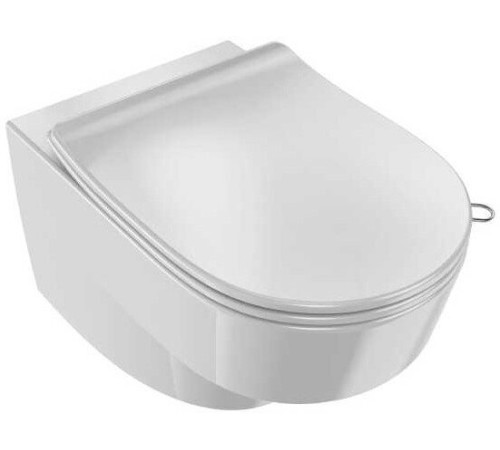 Крышка-сиденье для унитаза Jacob Delafon Odeon Rive Gauche Slim микролифт быстросъемная E24889-00