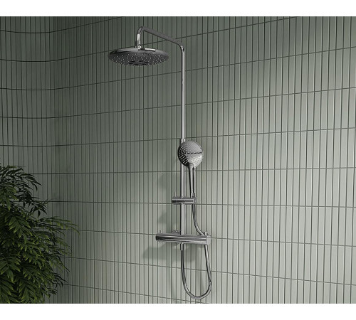 Душевая колонна VitrA Aquaheat Bliss 240 2F хром A47205EXP