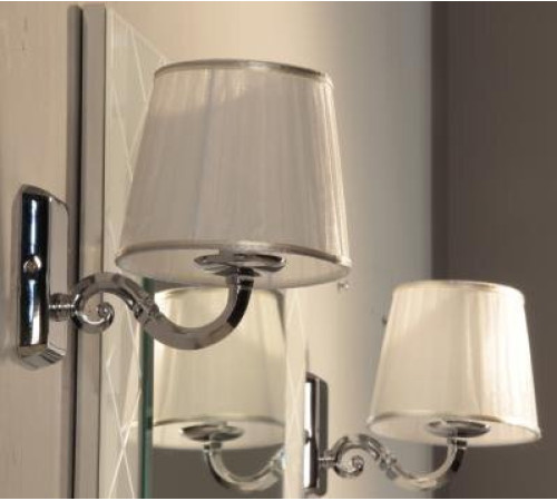 Светильник Aquaton 3013/M/CR хром плафон белый 1AX016SVXX000