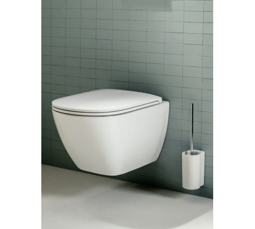 Сиденье для унитаза Laufen LUA тонкое с микролифтом белый глянец 8.9108.3.000.000.1