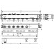 Комплект термостатического смесителя для душа Hansgrohe RainSelect матовый черный 15382670/15312180 15382670S